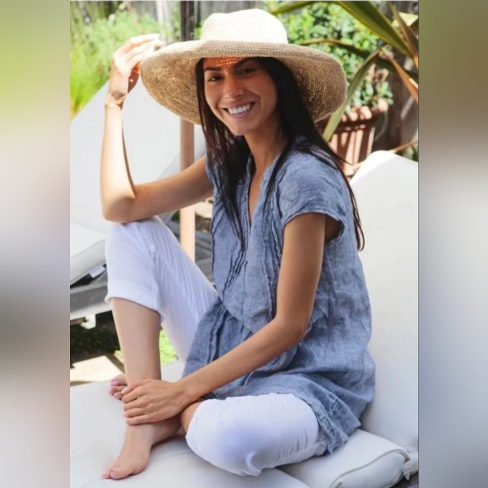 CP SHADES chambrey tunic top